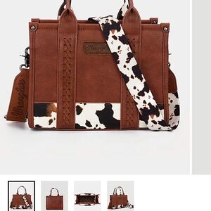 Wrangler Brown and White Women's Bag
